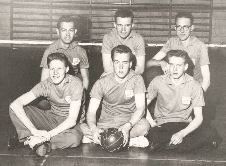 Norrbackas volleybollag 11 februari 1960.