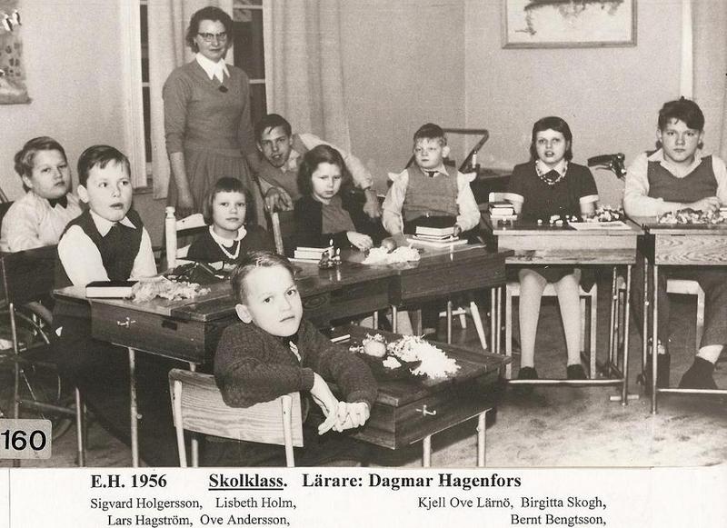 Dagmar Hagenfors klass 1956.