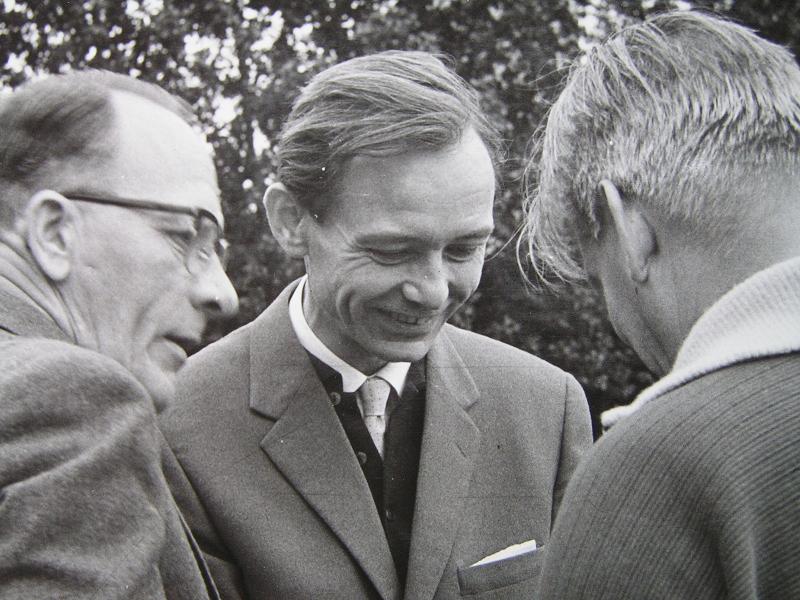 Linér, Gert Boström och Bengt Hollén 21/9 1961.