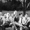 Realexamen 1955 (Bara killarna med halmhattar).