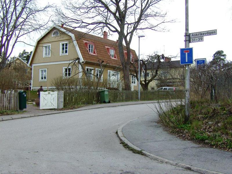 Vaktmästare Danielssons hus idag (april 2008).
