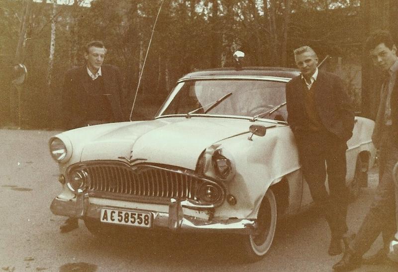 Seppos nykrockade bil 1964.