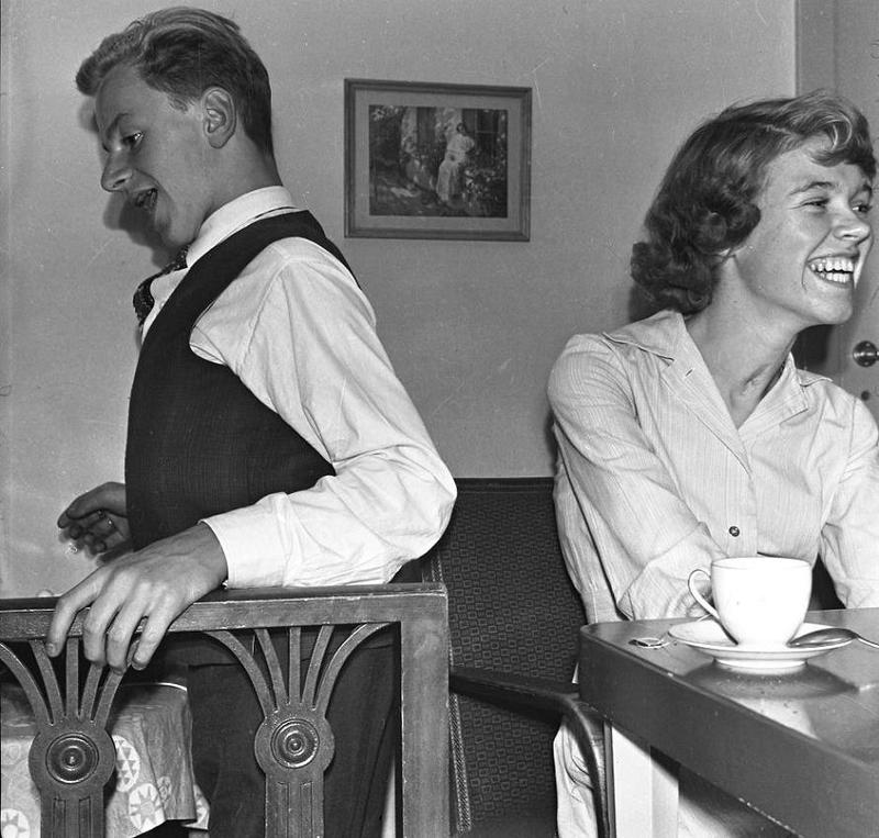 Ingvar Starkenberg och Ing-Britt Nicklasson 1958.
