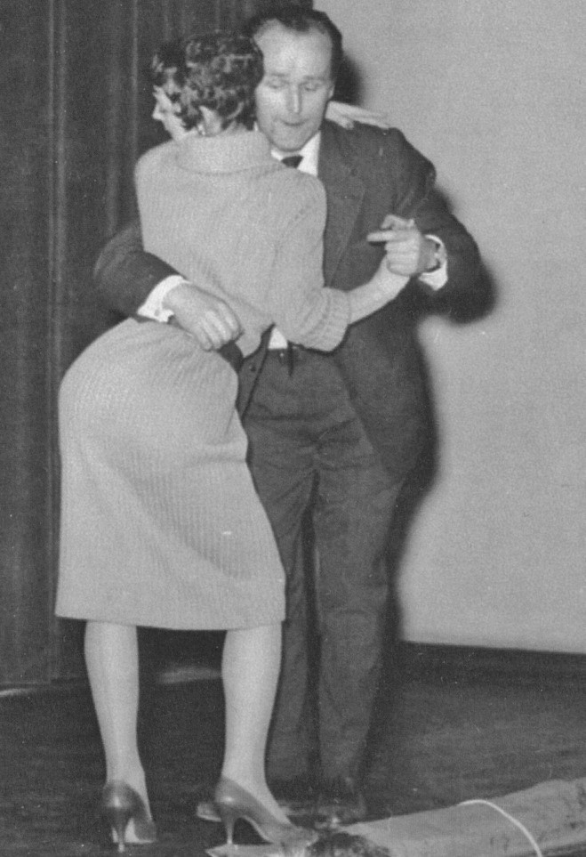 Dansuppvisning 1958.