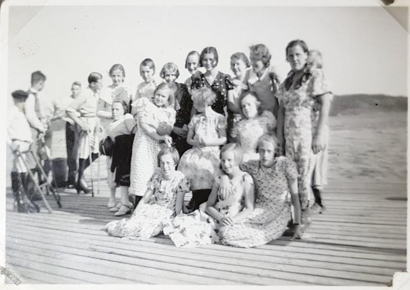 På bryggan 1930-talet På bryggan 1930-talet