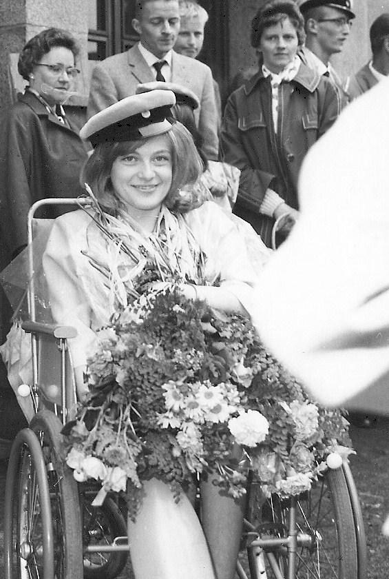 Birgitta Eriksson, examen 1963.