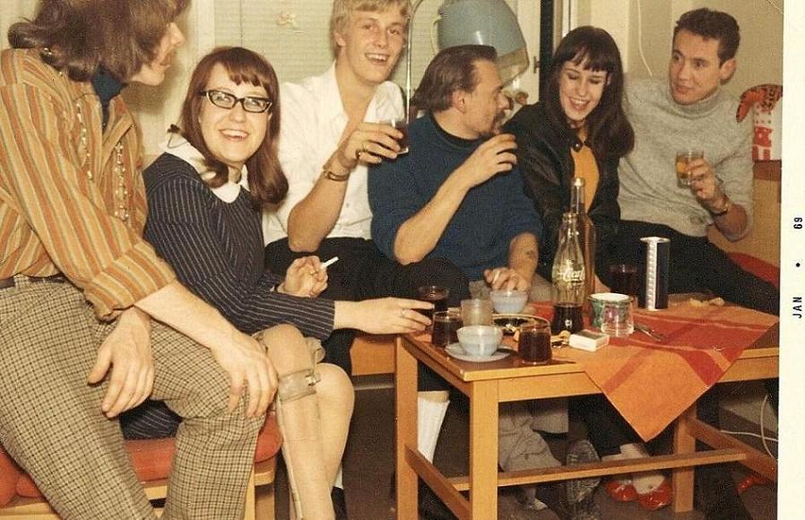 Fest på Tallbo 1969.