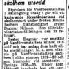 Skandalen 1950 Dagmar Nilsson blev vikarie
