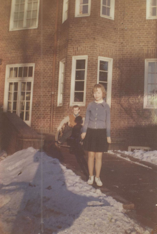 Mycket snö i början av 1960-talet